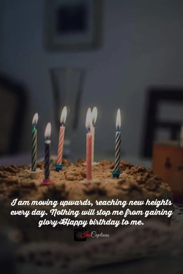 Instagram birthday captions for yourself