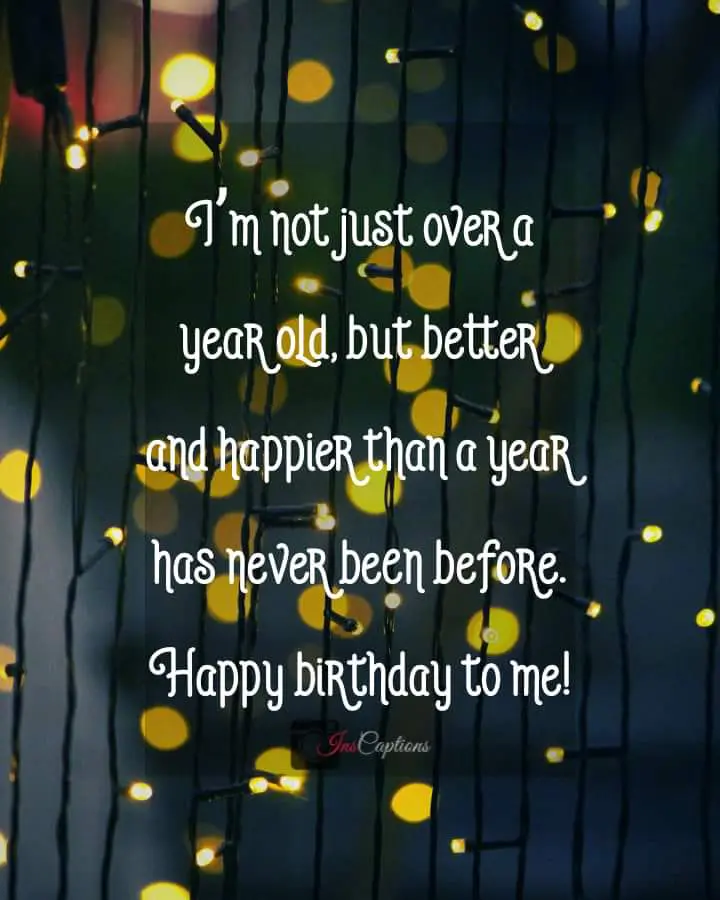 Birthday Instagram Captions 