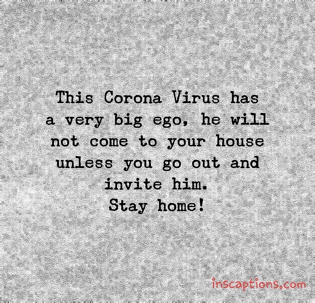 Corona Quotes For Your Social Awarness | Stay Home & Be Safe